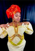 Parure Royale Africaine – Modèle “Diabou” Djok