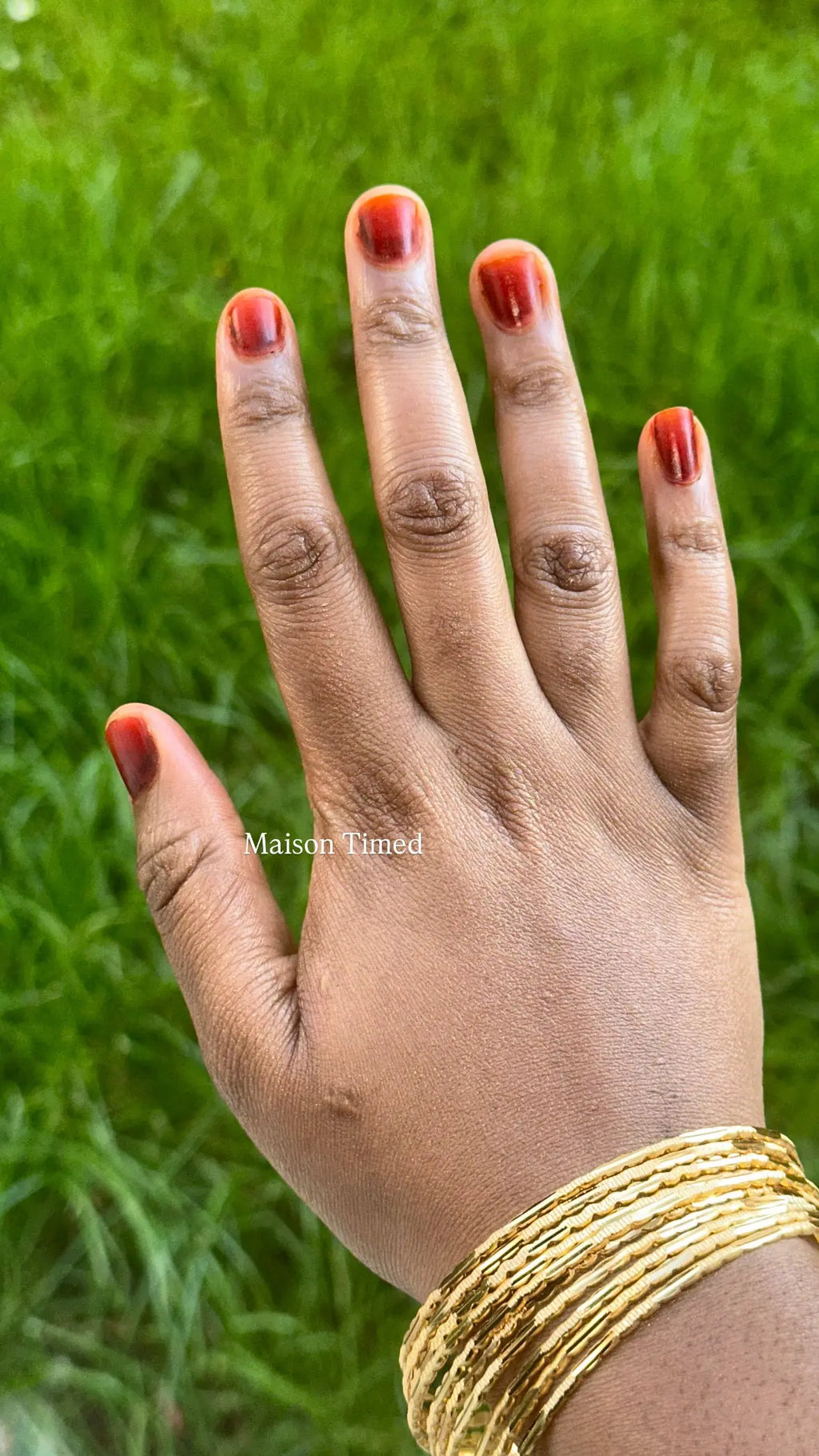 Vernis henné à ongles- Rouge Foudane 10 ml