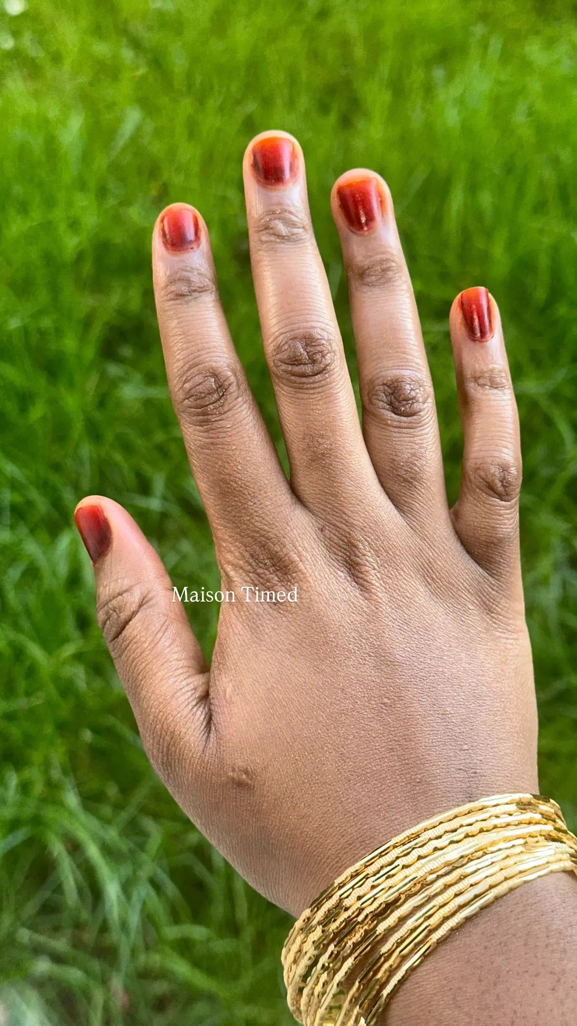 Vernis henné à ongles- Rouge Foudane 10 ml
