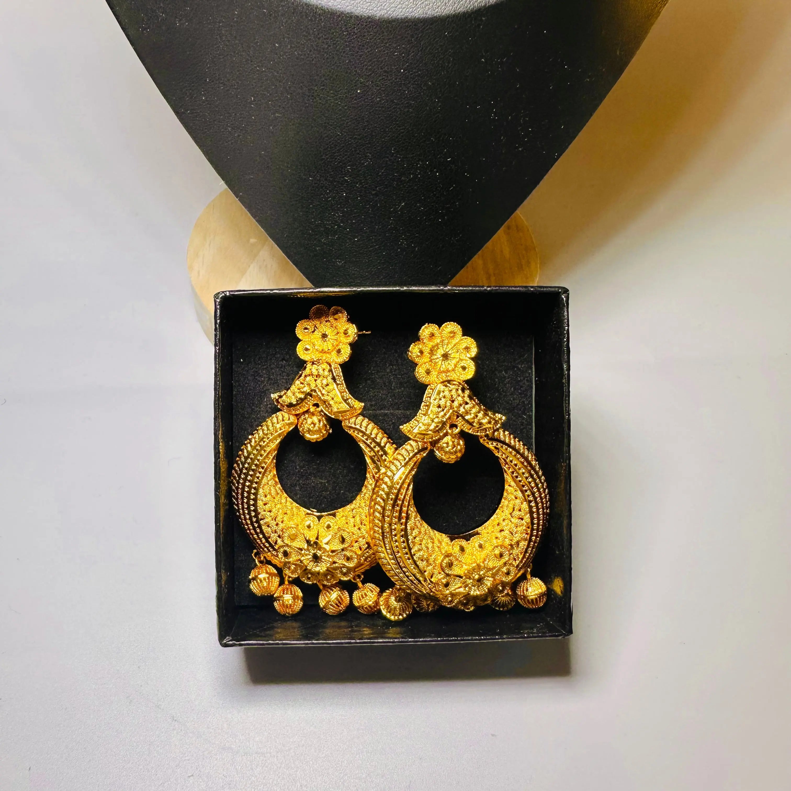 Boucle d'oreille longueur 5 cm Prestige Doussou-