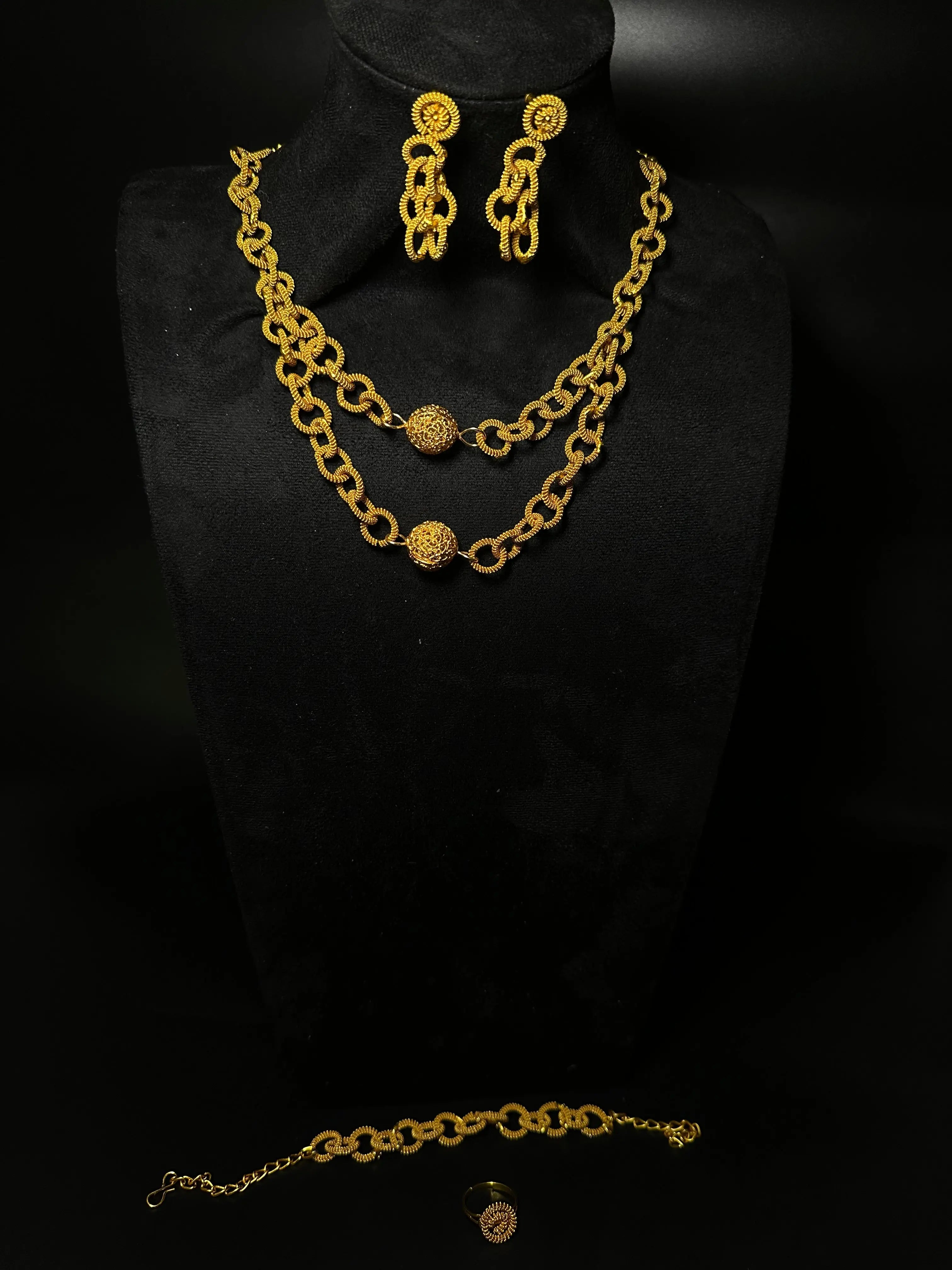 Djolokho Inde qualité or jaune
