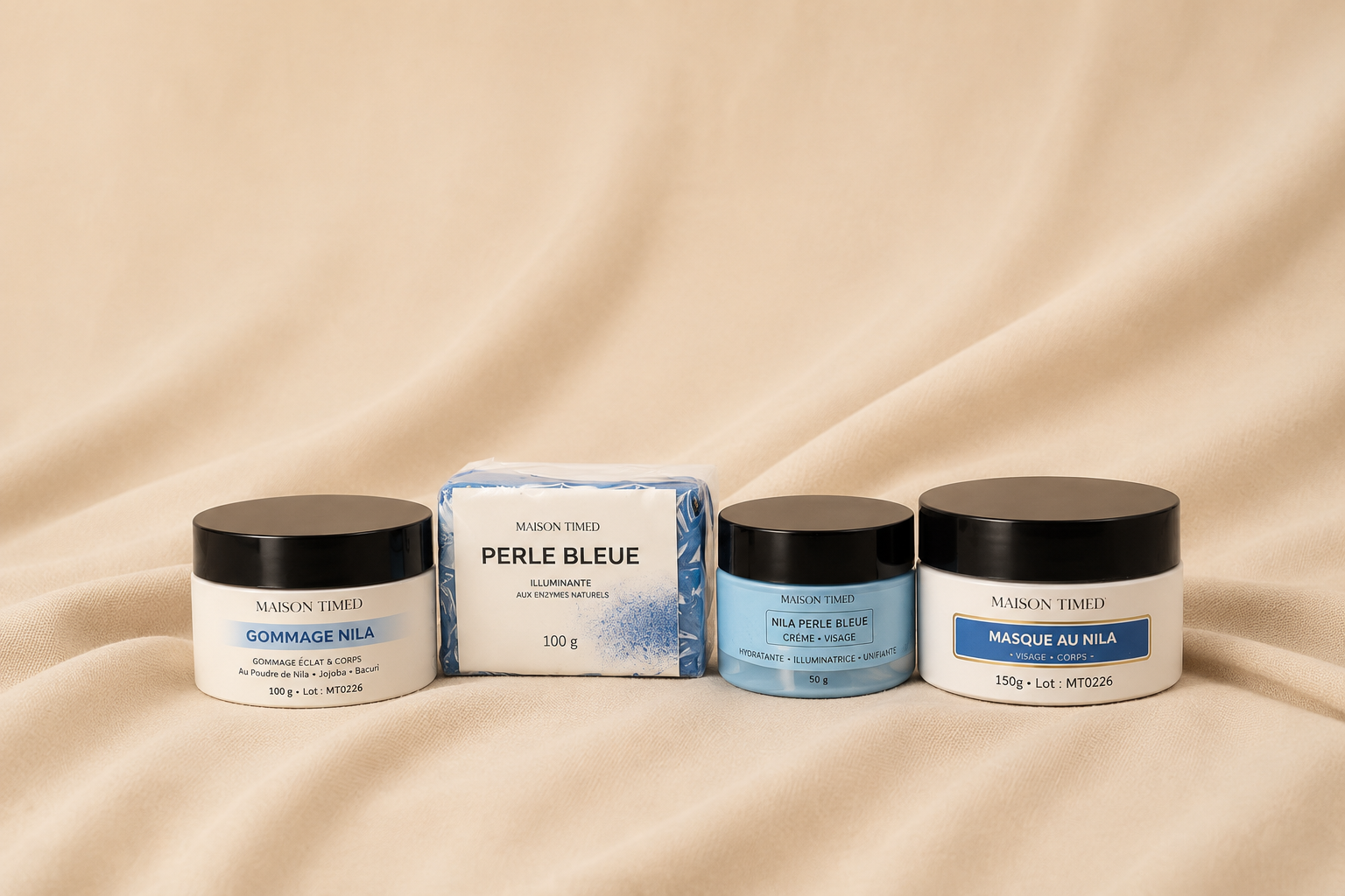 Gamme Nila – Routine Éclat & Uniformité du Teint