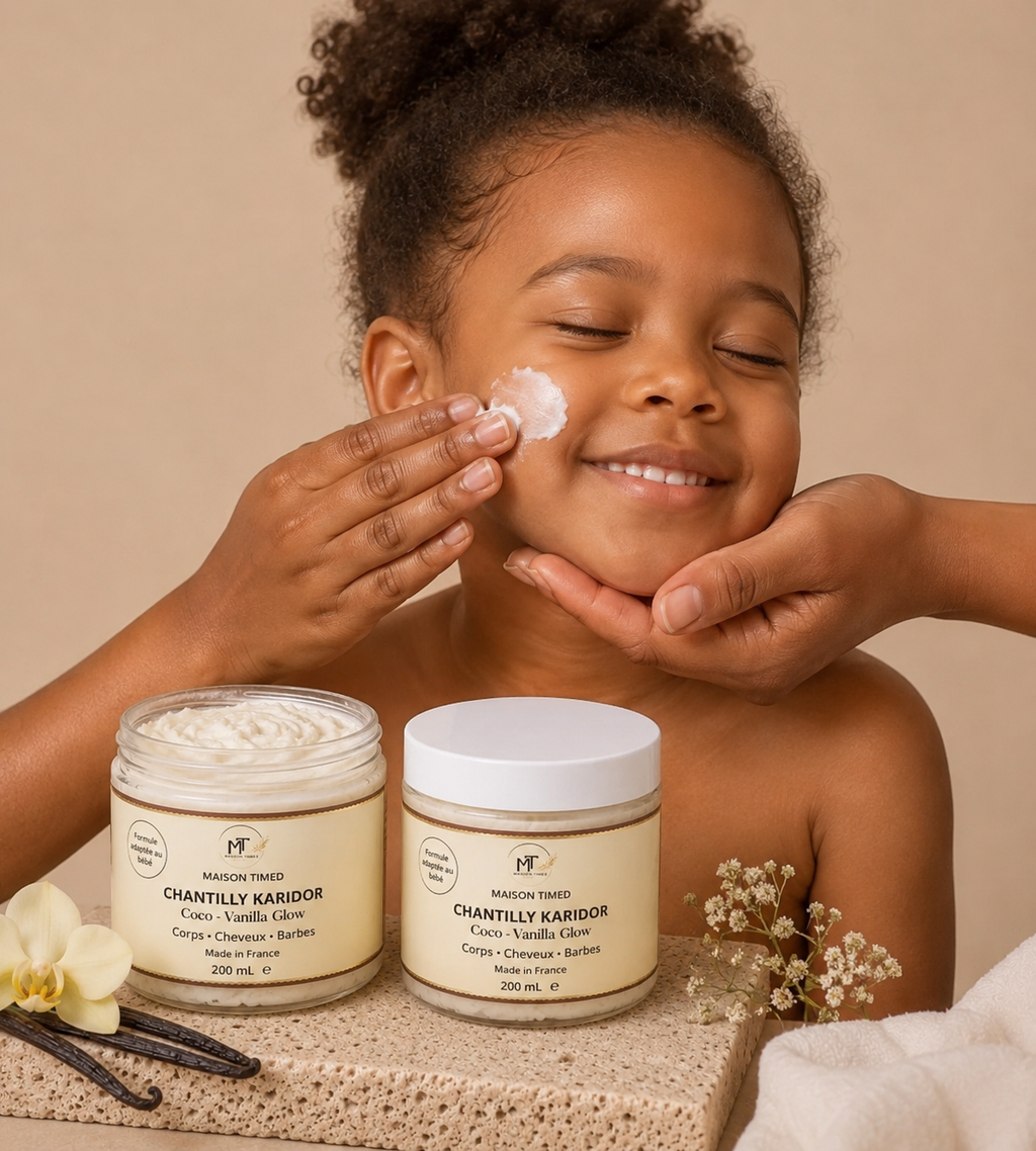 Chantilly Extra Nourrissante Karidor -Coco Vanilla Glow- Beurre de karité fouetté