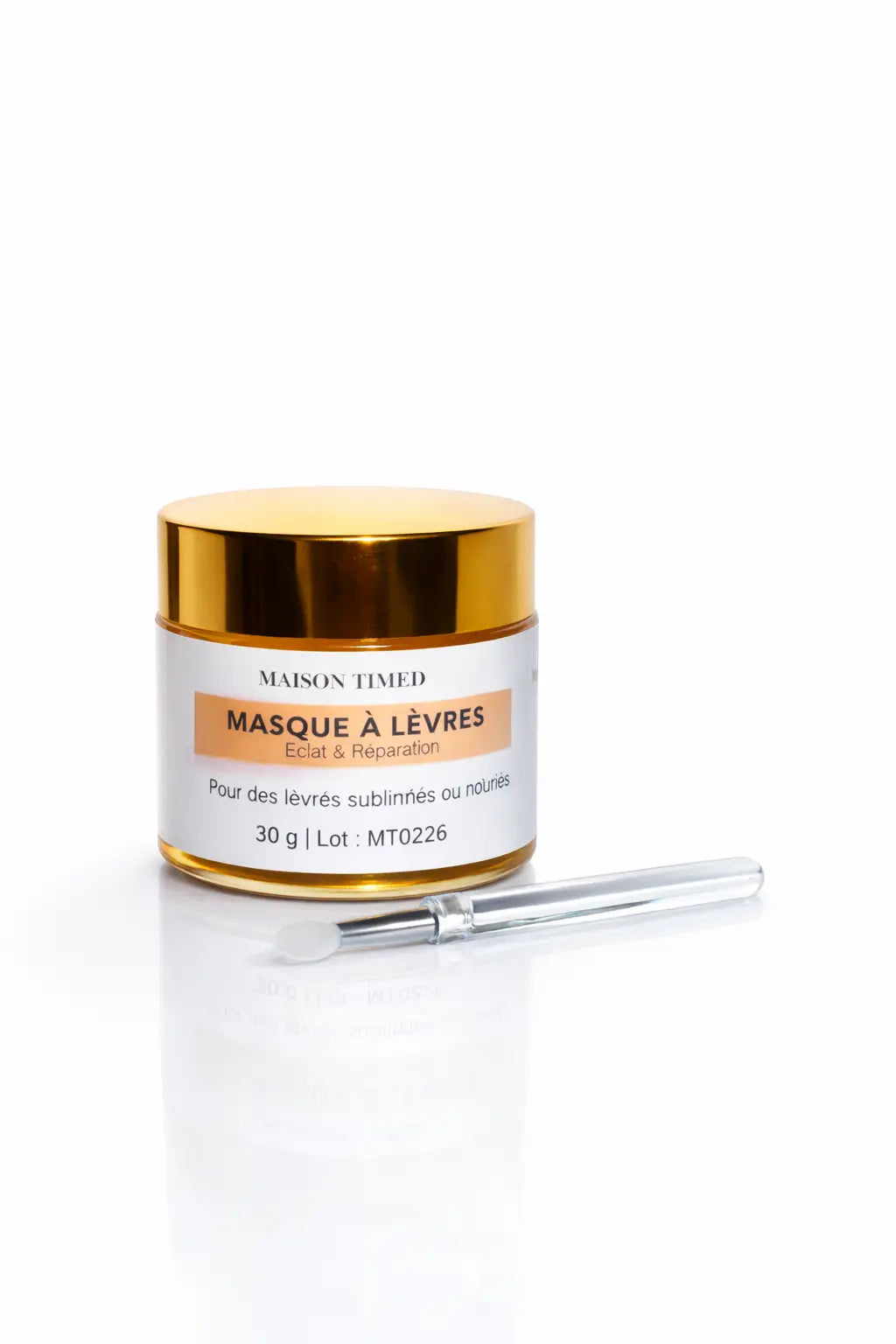 Masque à Lèvres Nourrissant & Réparateur – Maison Timed 30g