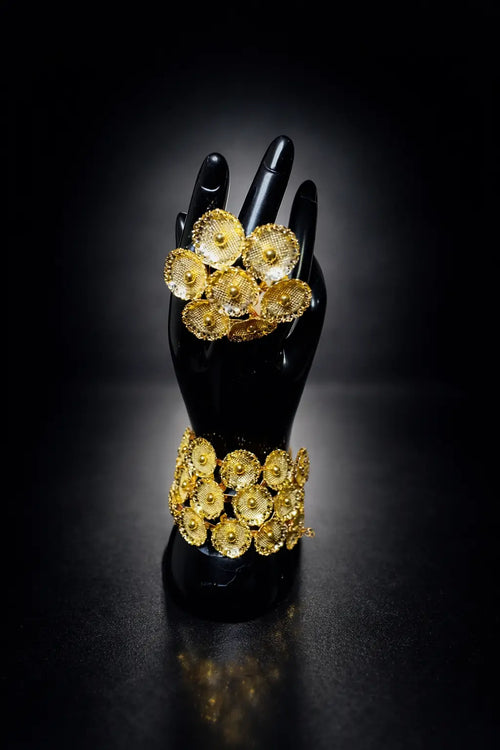 Bracelet Amy – Dorure lumineuse façon or indien Timedshop