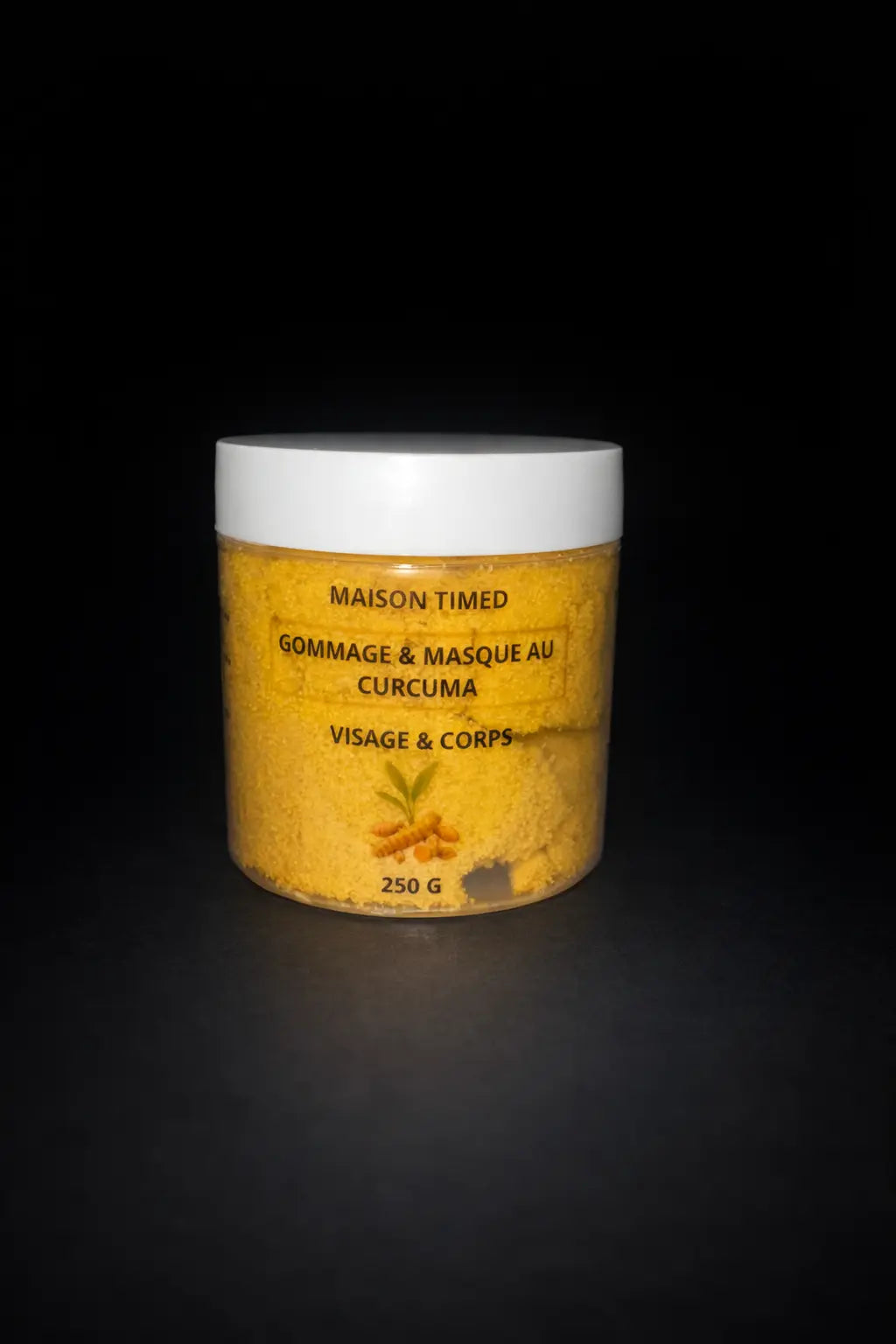 Poudre Cosmétique au Curcuma – Visage & Corps 250 g Timedshop