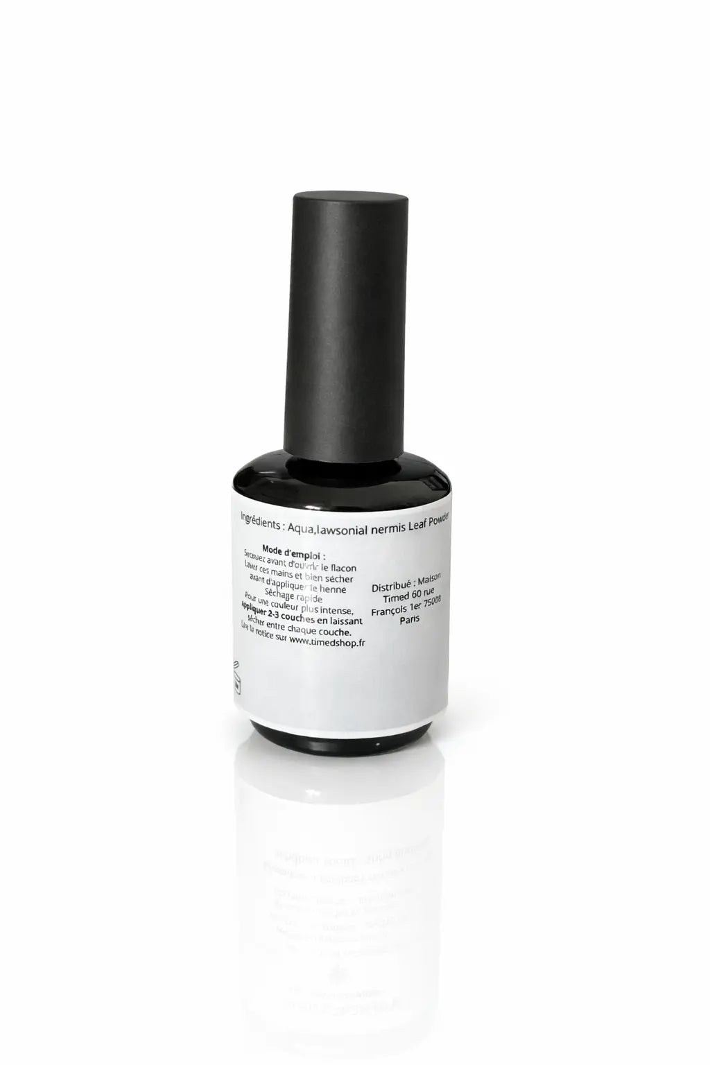 Vernis henné à ongles- Rouge Foudane 10 ml