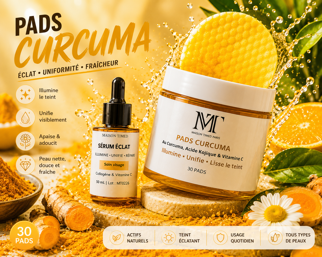 Duo Éclat Curcuma - Teint uniforme