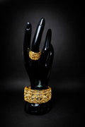 Manchette  Kadiatou, Dorée, Style Timedshop