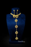 Parure Zahra Longue chaîne dorée élégance royale Timedshop
