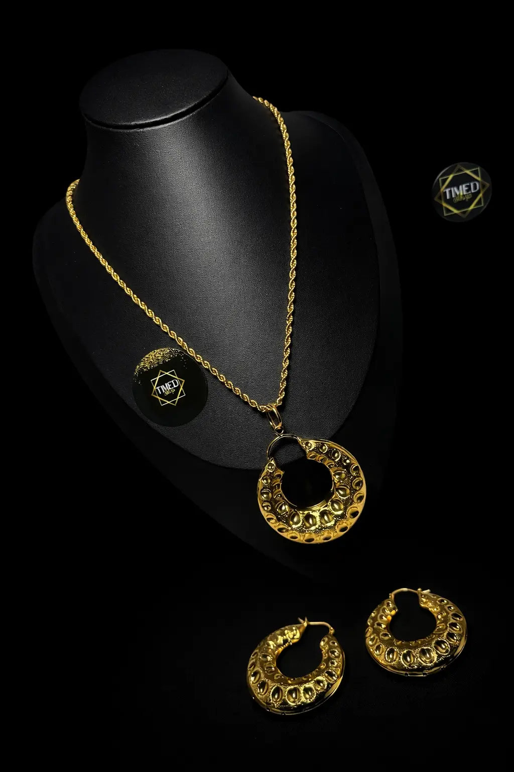 Parure Anvers 18k plaqué or Timedshop