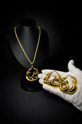 Parure Annah- Effet 18 k plaqué or Timedshop
