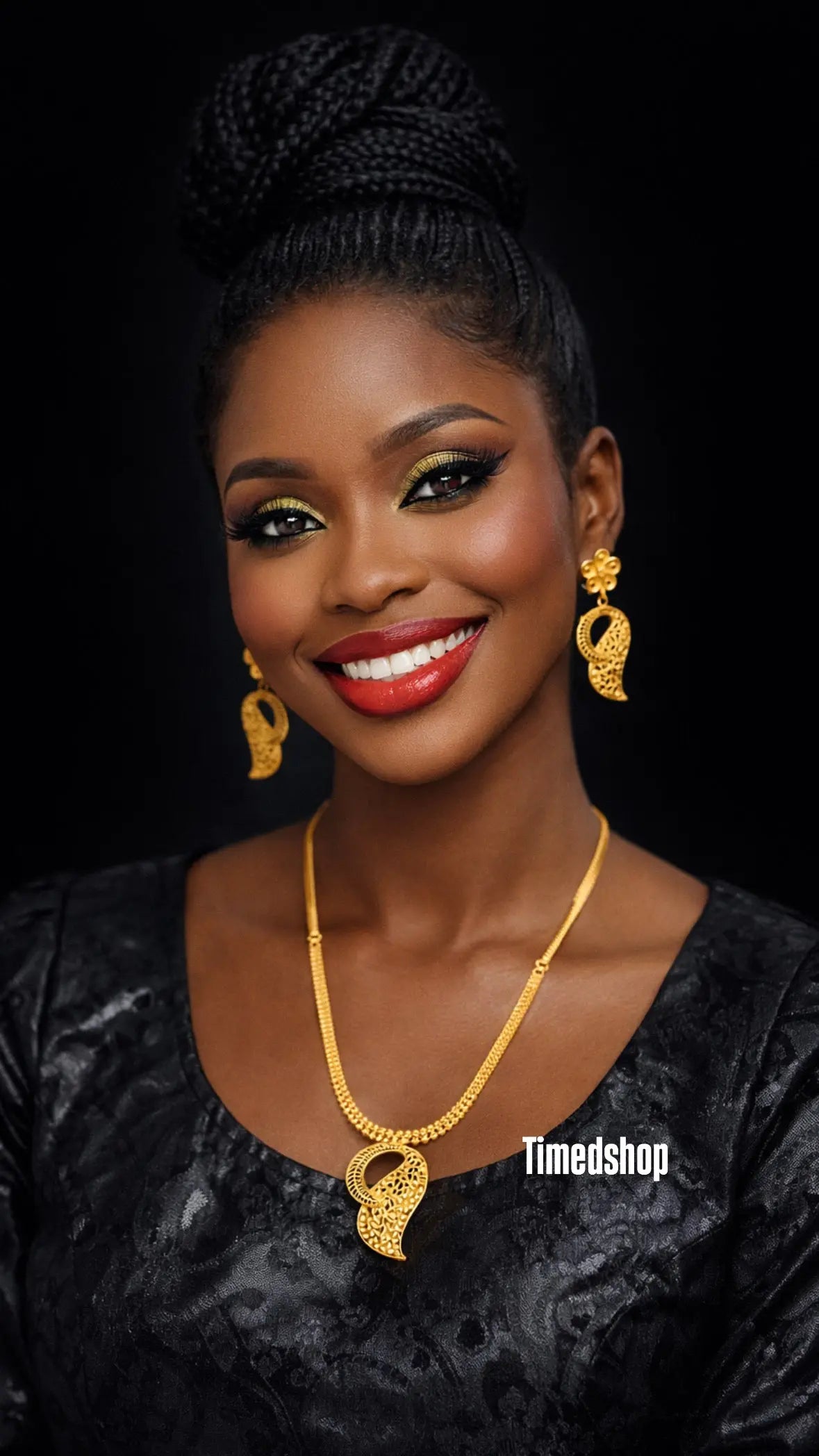 Parure Aida – Élégance Afro Chic ✨ Timedshop