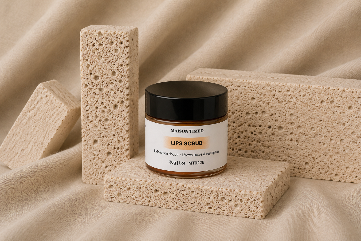 Soin Lèvres douces - Masque et Gommage à lèvres